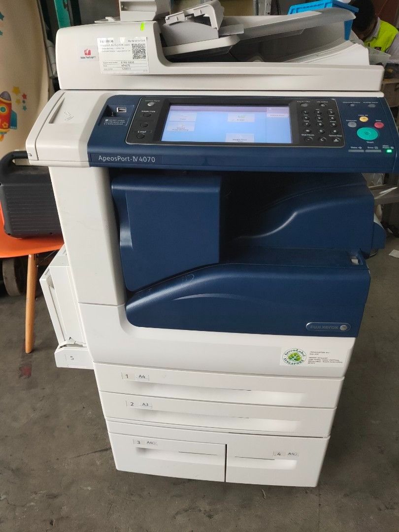 Fuji Xerox Docu Centre IV 7080/ Apeos Port IV 4070 Photocopy Machine ...