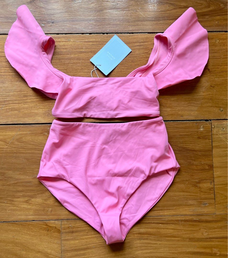 Hill House Home two-piece swimsuit (Category: Bikinis & Swimsuits) located in Manila. Submitted by kextrastuff (Listing ID 1368125950, Image 1). Description: Brand New, Never Used Bought for over P5000++ from the US Top size XS Bottom size S.