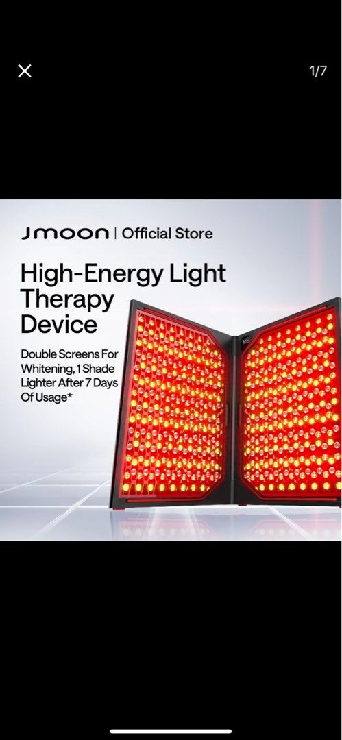 Jmoon Box Jmoon High Energy Light Therapy Device JD10 #LED, Beauty & Personal ...