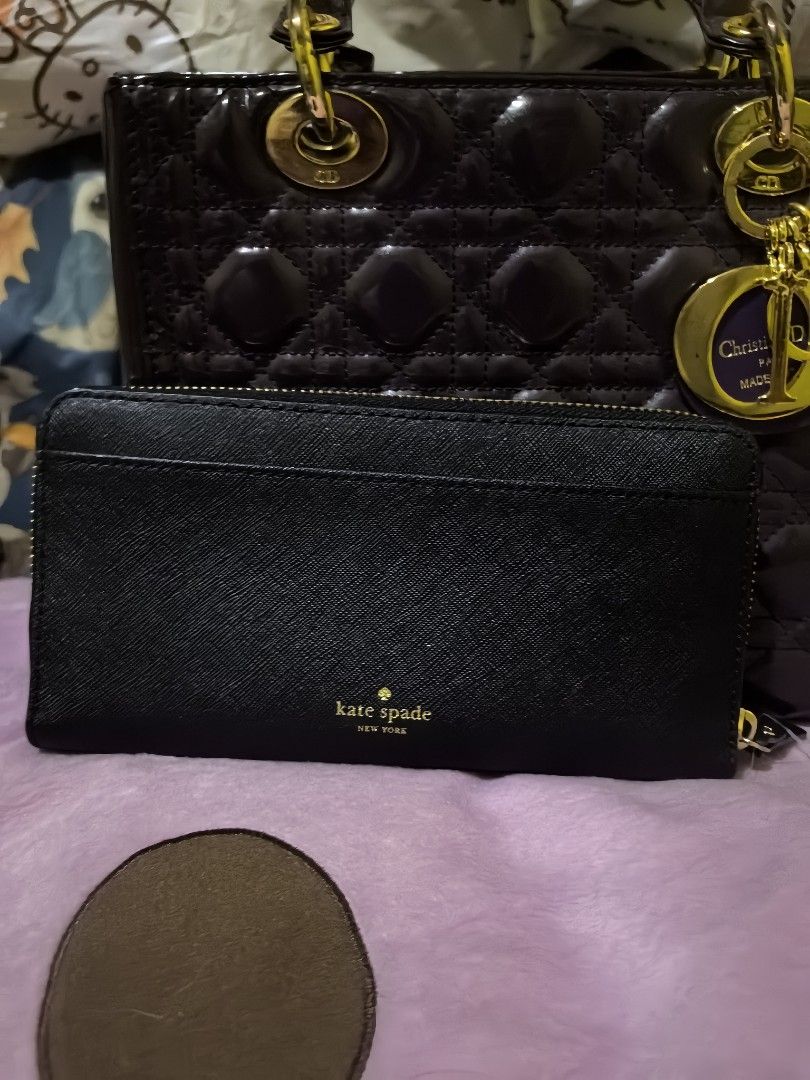 Kate Spade long wallet owl design (Category: Luxury Bags & Wallets) located in Quezon City. Submitted by uptrendglam (Listing ID 1368174918, Image 2). Description: Kate Spade limited edition owl design wallet. Guaranteed authentic..