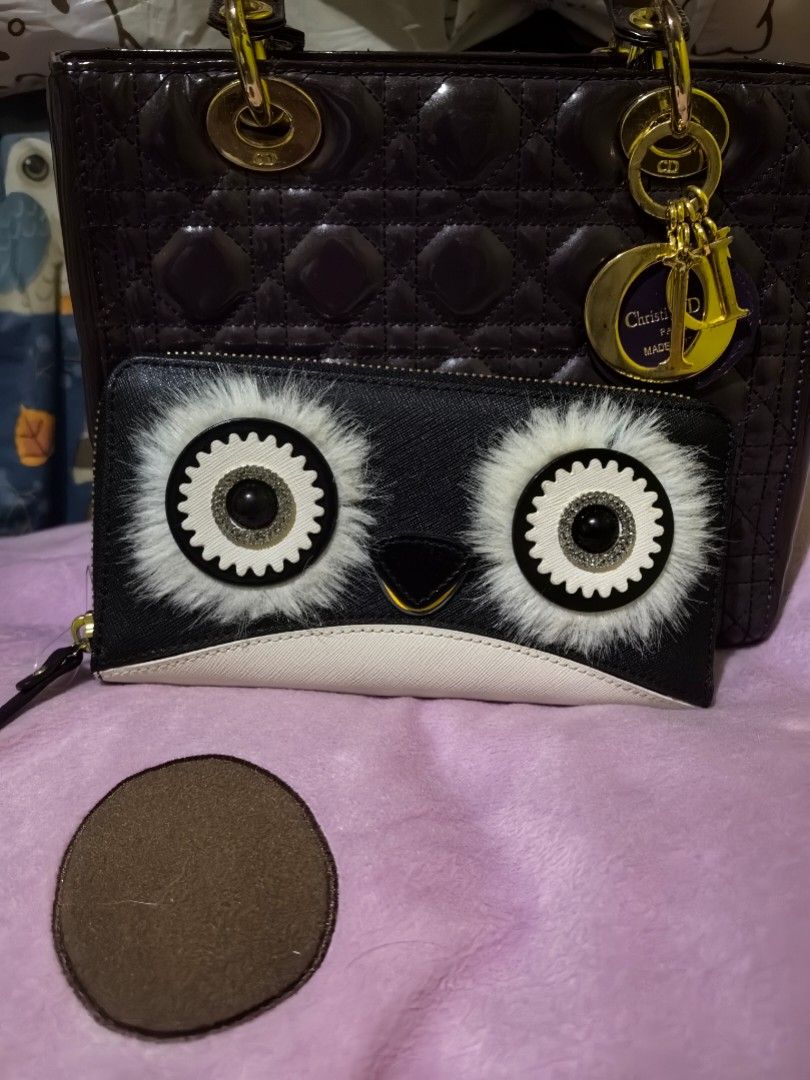 Kate Spade long wallet owl design (Category: Luxury Bags & Wallets) located in Quezon City. Submitted by uptrendglam (Listing ID 1368174918, Image 1). Description: Kate Spade limited edition owl design wallet. Guaranteed authentic..