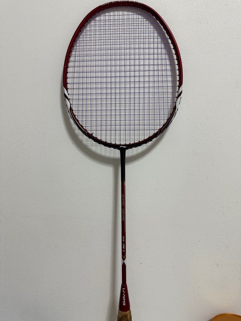 Lining Good Racket Lining Super series SS78 II and Nano power NP805 badminton racquet not ...
