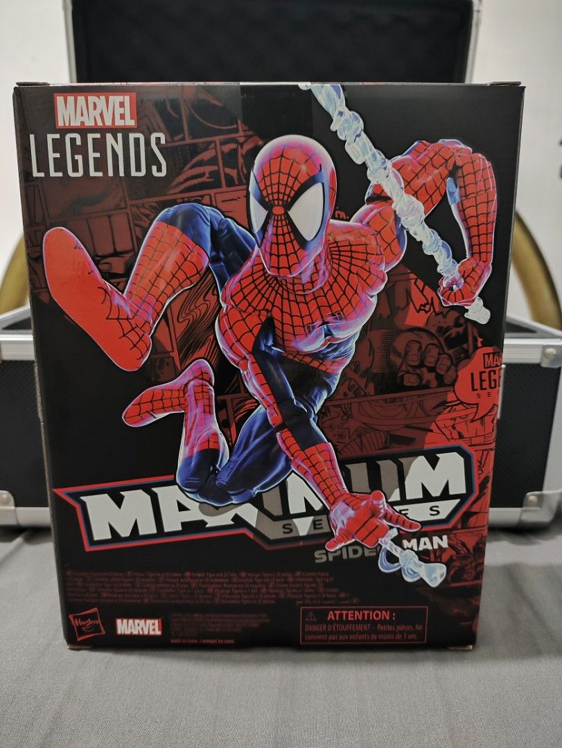 Maximum Series McFarlane Spider-Man [Marvel Legends] (Category: Figurines & Statues) located in Manila. Submitted by maximumspider (Listing ID 1368209795, Image 2). Description: brand new sealed, box mint condition (if you are a sealed collector, this is for you) ship via lalamove/grab, etc. you will book | payment first via gcash meet up: Robinsons Manila (purchase worth 500 and up) for more listings, check my account. thank you!.