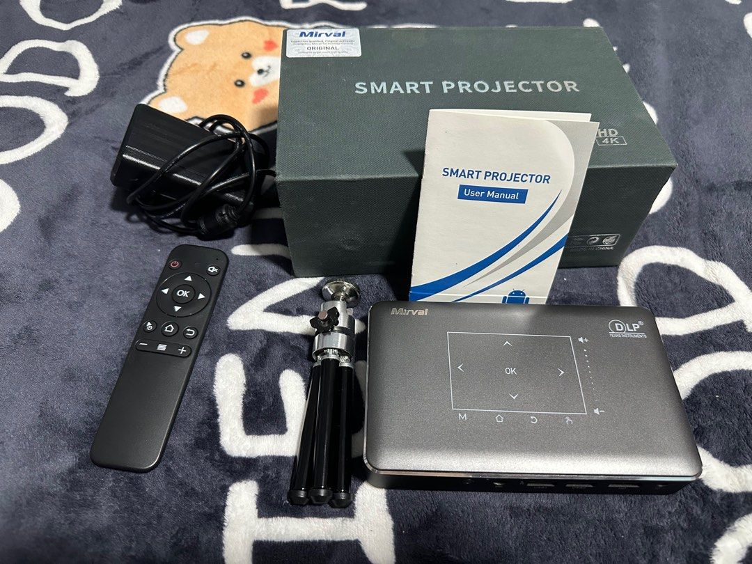 Mirval Portable projector, TV & Home Appliances, TV & Entertainment ...