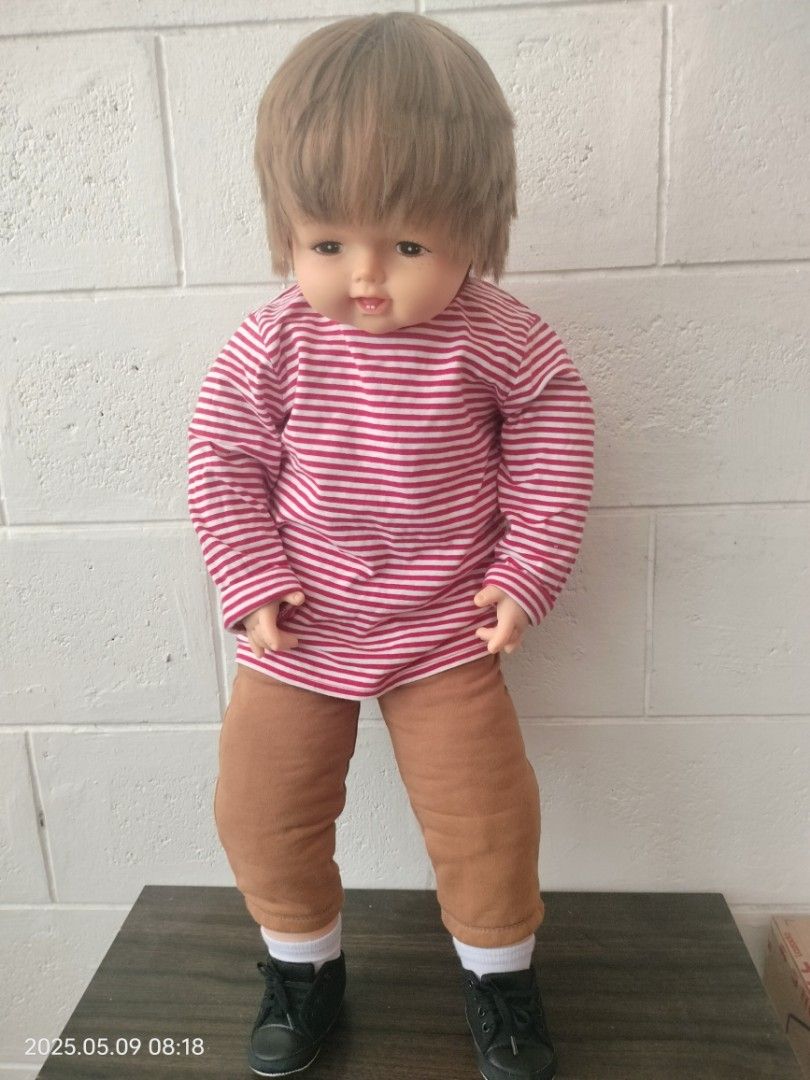 okie vintage japan doll (Category: Babies & Kids Fashion) located in Manila. Submitted by alhaina (Listing ID 1368148229, Image 2). Description: vintage okie japan boy doll...30inches tall!.