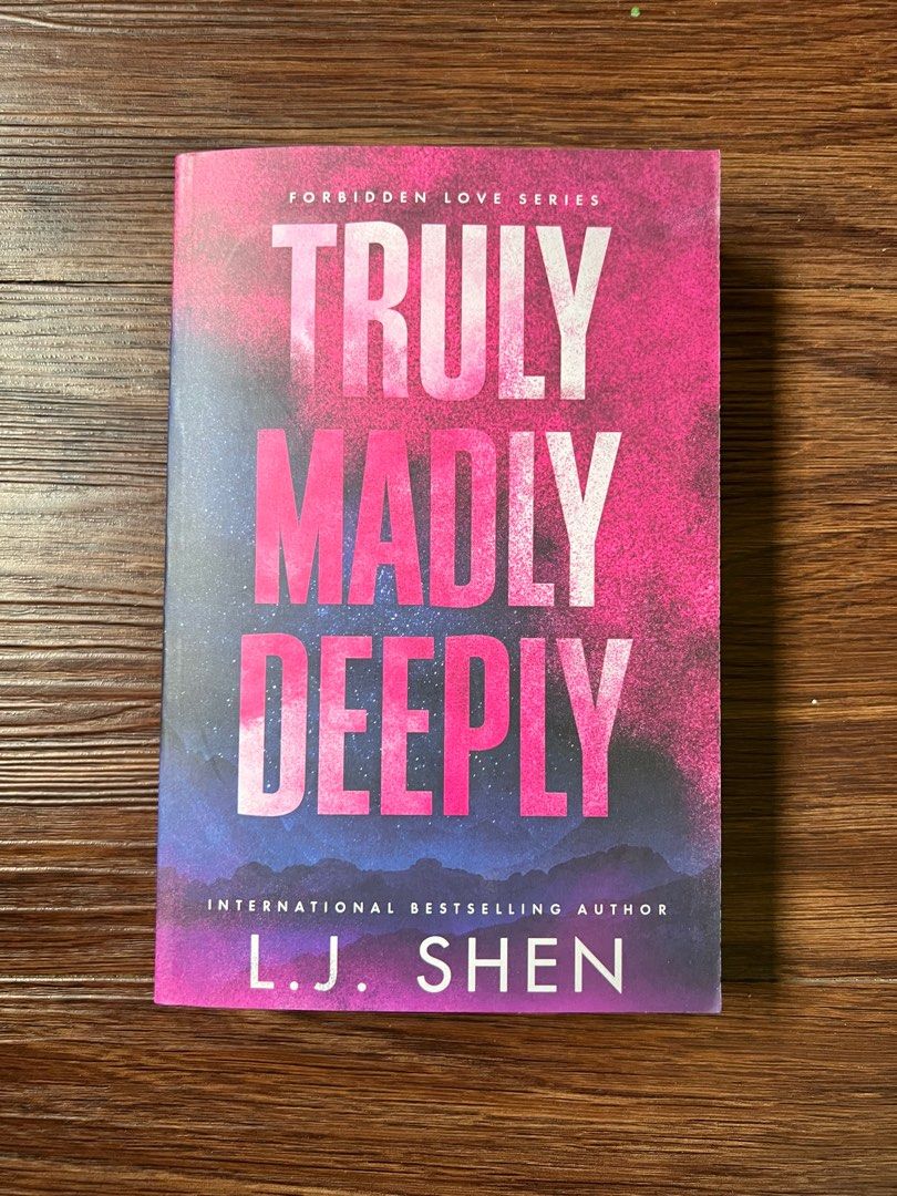 (Original Copy) Truly Madly Deeply by L.J. Shen (Category: Storybooks) located in Makati City. Submitted by kbernalcloset (Listing ID 1368129473, Image 1). Description: .