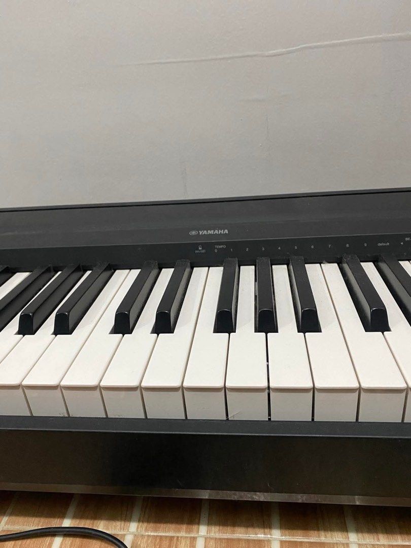 P45 Digital Piano (Category: Musical Instruments) located in Dasmarinas. Submitted by rnlrr (Listing ID 1368213386, Image 2). Description: 8 May 2025 P45 DIGITAL PIANO ₱35,000 Inclusions: - Sustain Pedal - Piano Stand - Music Sheet Stand - Power Cord.