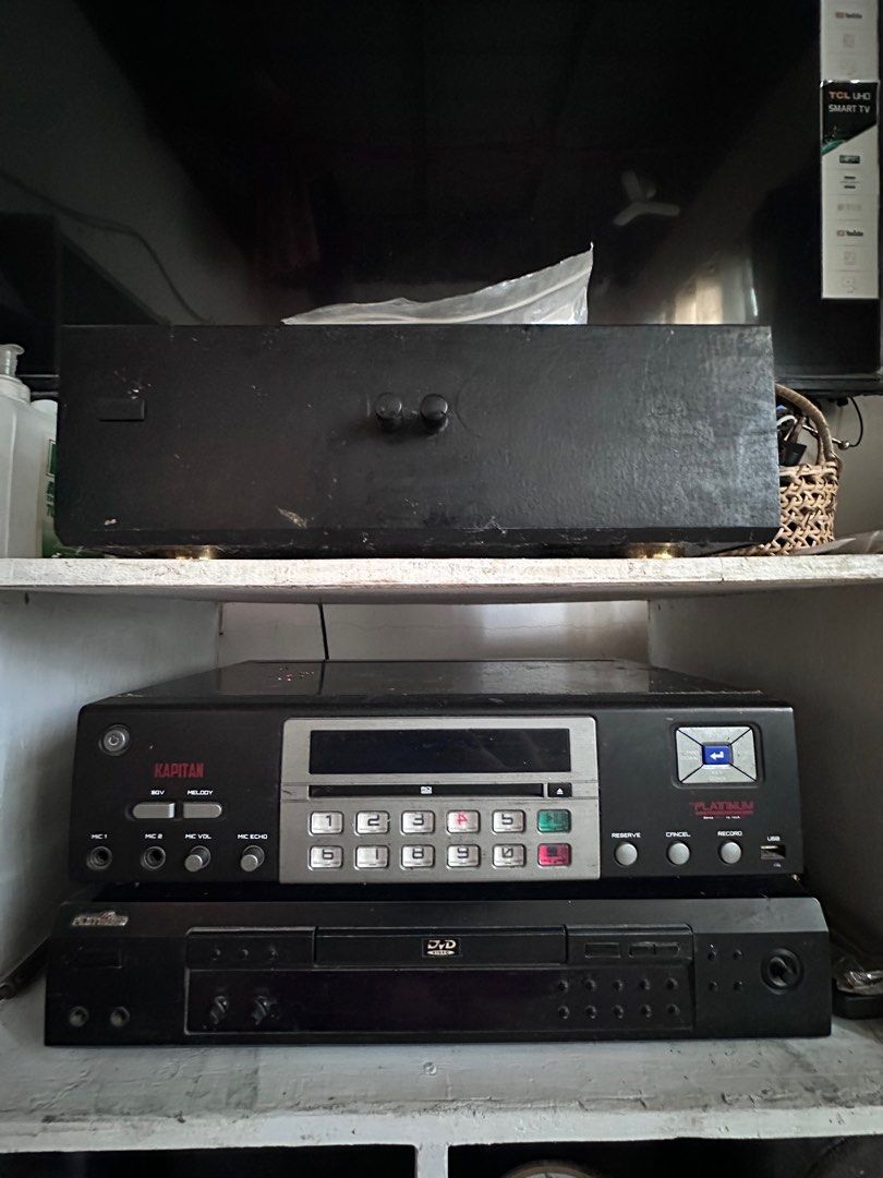 Platinum Kapitan T40 (Category: Other Home Appliances) located in Rizal. Submitted by rann1121 (Listing ID 1368069060, Image 1). Description: Platinum Kapitan T40, no issue Complete with song book and remote. No box. Dm for additional questions..