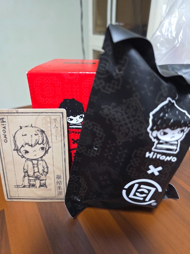 POP MART - Hirono x Clot 小野 x Clot系列 - Chinese 华人 SG Stock 新加坡现货 No trading 换娃勿扰, Toys Collectibles, Figurines Models, Designer Blind Box Toys on Carousell