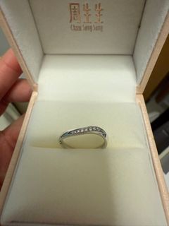 周生生PROMESSA PT950鑽石戒指64241448578434110