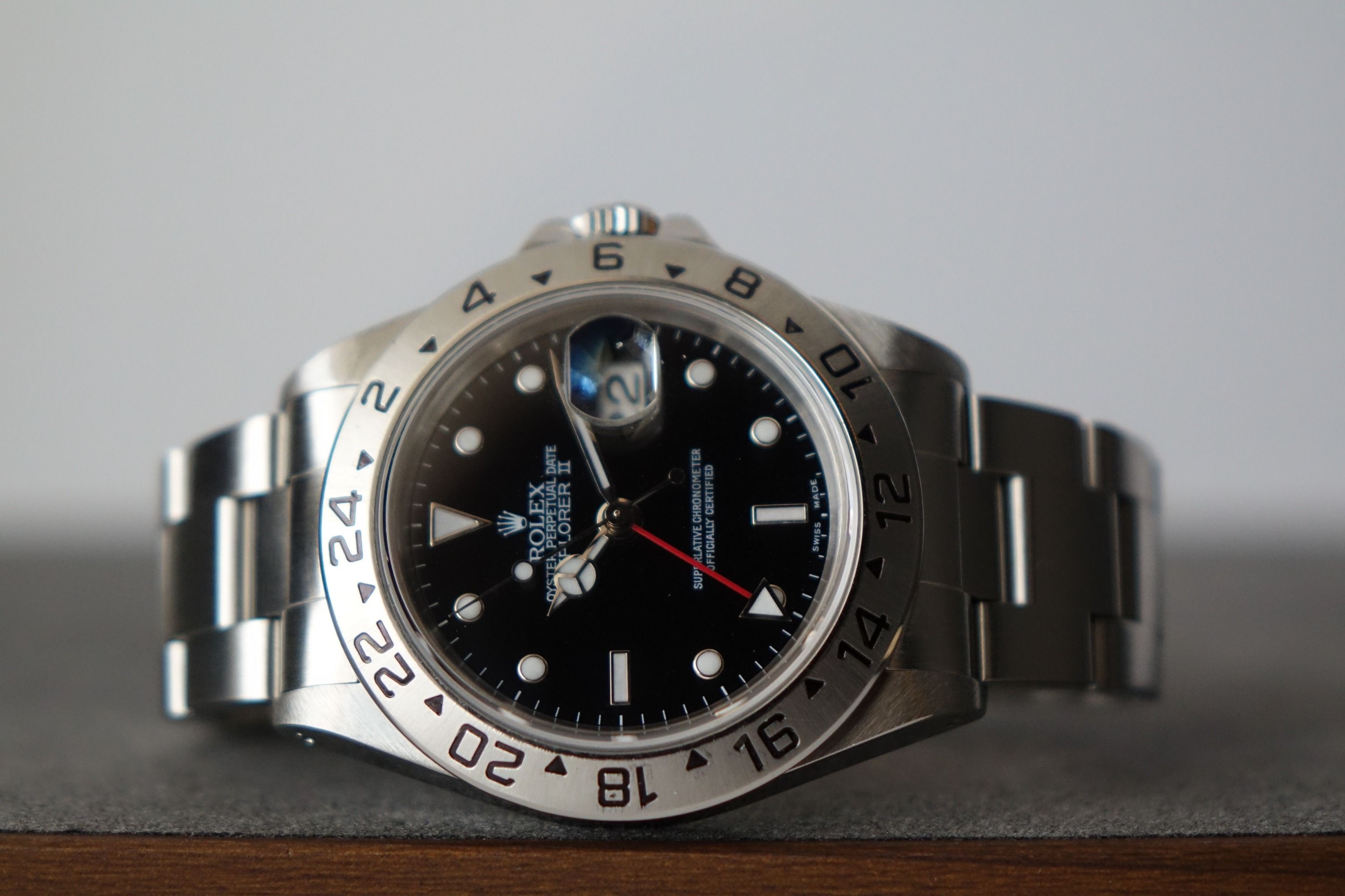 Rolex Explorer II 2 16570 black dial full set, Luxury, Watches on Carousell