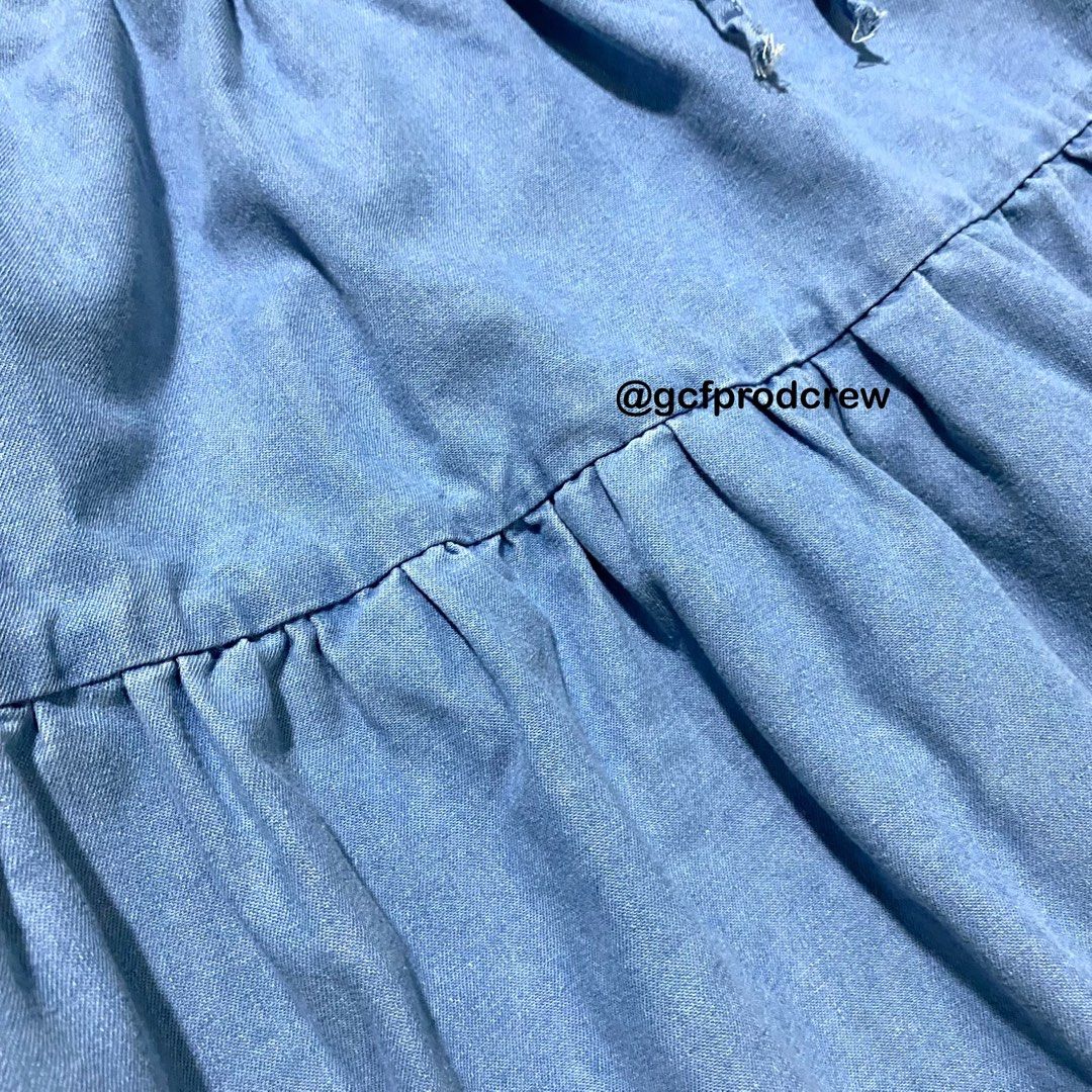 Shein Plus Size Maxi Denim Skirt XL (Category: Skirts) located in Binan City. Submitted by gcfprodcrew (Listing ID 1368118903, Image 3). Description: — Worn twice. — Garter is strechable (length: 36 in.) — Waist (laid flat): 16 in. (unstretched) 22-23 in (stretched) RFS: Decluttering. Too big MOP: Gcash | Maya | UnoBank (no COD) [PAYMENT FIRST] MOD: Lalamove/J&t/LBC📍Biñan Laguna.