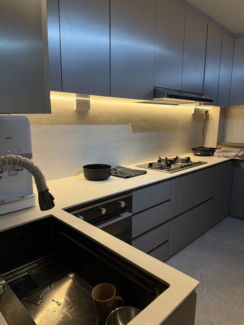 Sintered Stone Kitchen Countertop / Backsplash / Direct Factory Carpentry Customisation Work / Kitchen Table Top / Countertop62863115487362118