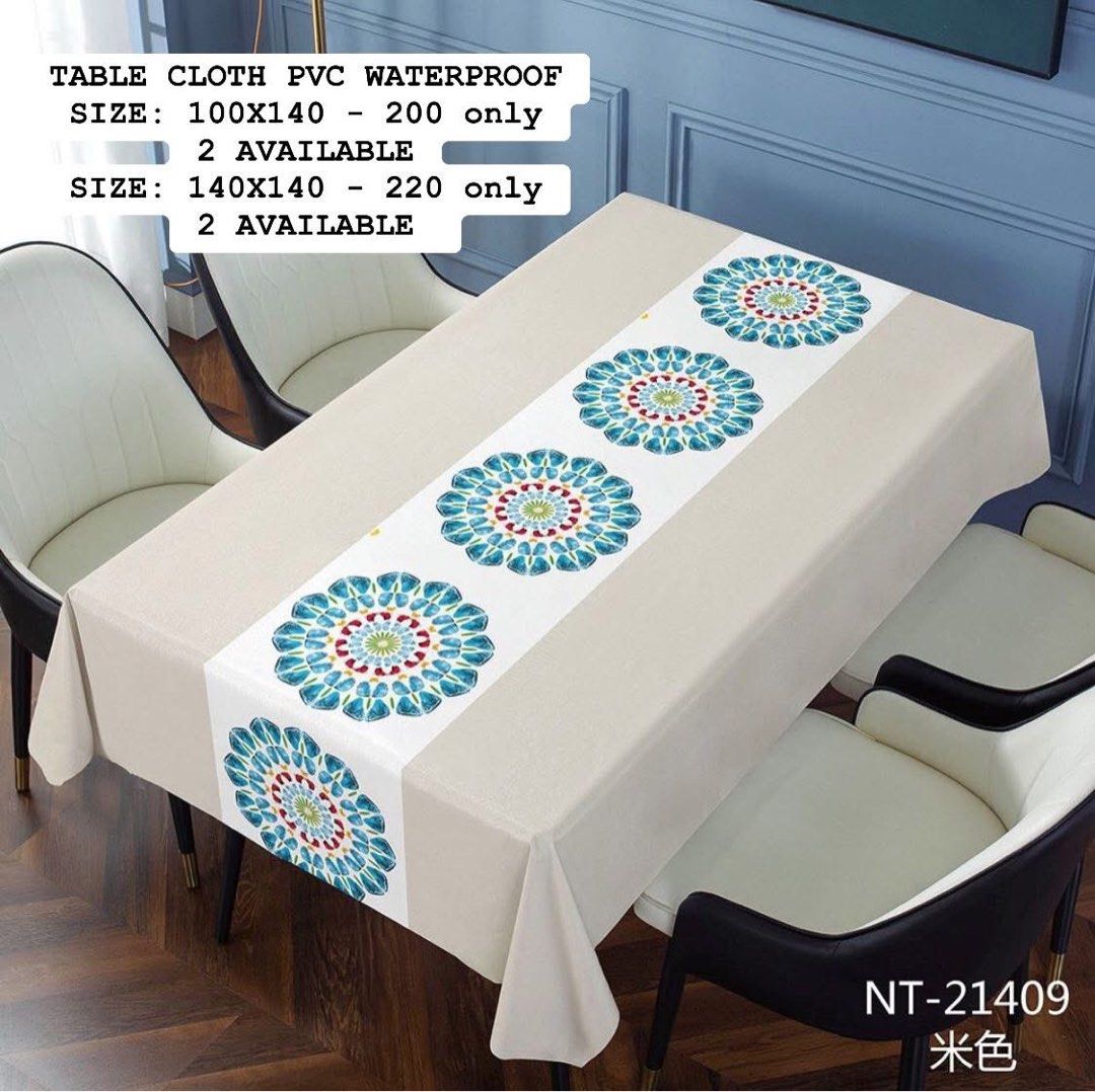 TABLE CLOTH (Category: Table Linen & Textiles) located in Rizal. Submitted by beautifuldreamer14 (Listing ID 1368106835, Image 3). Description: TABLE CLOTH Prices and details already posted. 🔥 Super discounted na ‘to! Murang-mura na kahit i-check niyo pa ang individual prices. Don’t miss out! ONHAND‼️ BRAND NEW, LIMITED STOCKS‼️ Discounted Price na, murang mura na po yan🤗 Prices and details already posted. ‼️This is crossposted to other groups.