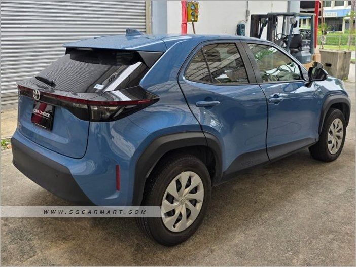 Toyota Yaris Cross 1.5 G (A) (Category: Used Cars) located in Singapore. Submitted by easy_motor (Listing ID 1368172714, Image 3). Description: Driven by a robust 1.5L engine paired with a CVT transmission, delivering 118bhp and 145Nm of torque, delivering excellent fuel efficiency of 20 KM/L. View specs of the Toyota Yaris Cross (2020).