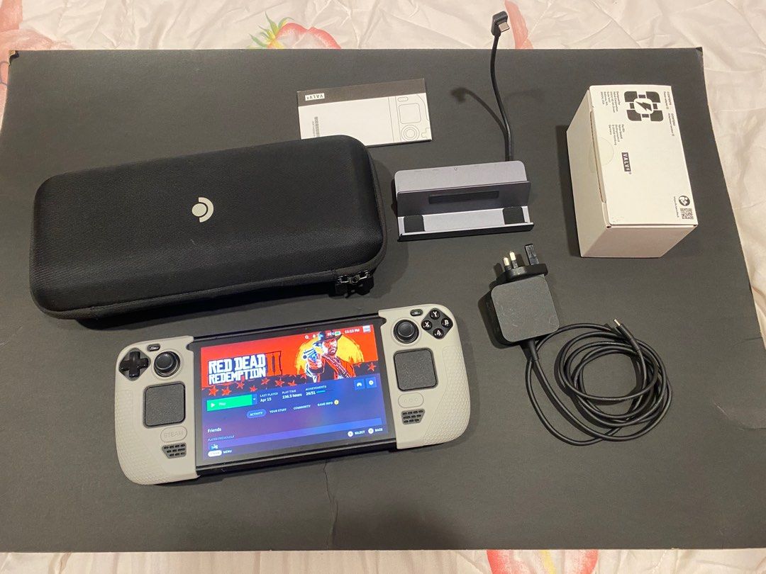 Valve Steam Deck LCD 64GB +512GB SDカード Valve Steam Deck OLED 512GB Handheld Gaming Console with VLT