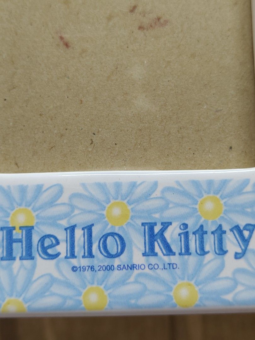 vintage Sanrio Blue Hello Kitty Ceramic Frame (Category: Frames & Pictures) located in Santa Rosa. Submitted by mmps249.1 (Listing ID 1368045797, Image 2). Description: Crossposted Mine now, pay now shipping courier: JRS only Gcash payment upon order No reservations.
