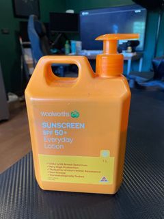 Woolworths Sunscreen SPF 50+ Everyday Lotion 1 Liter Exp 2026 [SUPER SALE]
