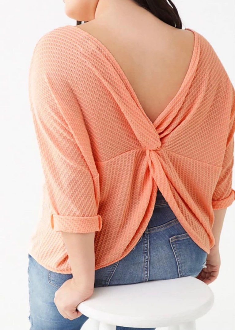 3XL Original Forever 21 Knit Top with back design (Category: Blouses) located in Valenzuela. Submitted by miracle0326 (Listing ID 1372393550, Image 1). Description: Nothing above 350! Last price posted. Super mura na po ito. Para po sa mga Plus Size 2XL-5XL na maselan and gusto branded clothes, please check my posts. All Brand New With Tag Guaranteed 100% original; Bought directly from Forever 21 store; Full refund if guaranteed fake Brand: Forev