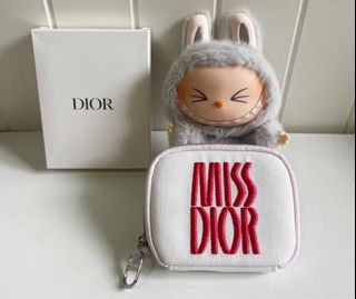 現貨- Miss Dior mini perfume *3 set with purse coin bag card holder 迪奧情人節限定花漾甜心小姐香水版限定銀包散紙包收納包卡包64237769492995110