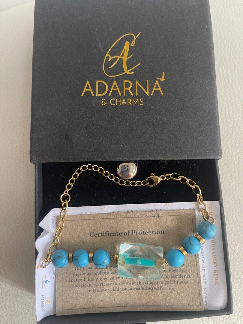 Adarna charms bracelet Original (Category: Bracelets) located in Rizal. Submitted by simplegie (Listing ID 1372342382, Image 2). Description: Original Adarna charms once lang na shot with box.