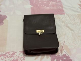 agnès b 吊帶包 黑64236715164034110