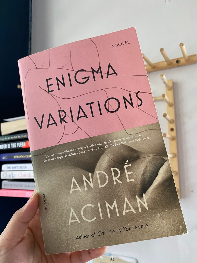 Andre Aciman Enigma Variations, Hobbies & Toys, Books & Magazines ...