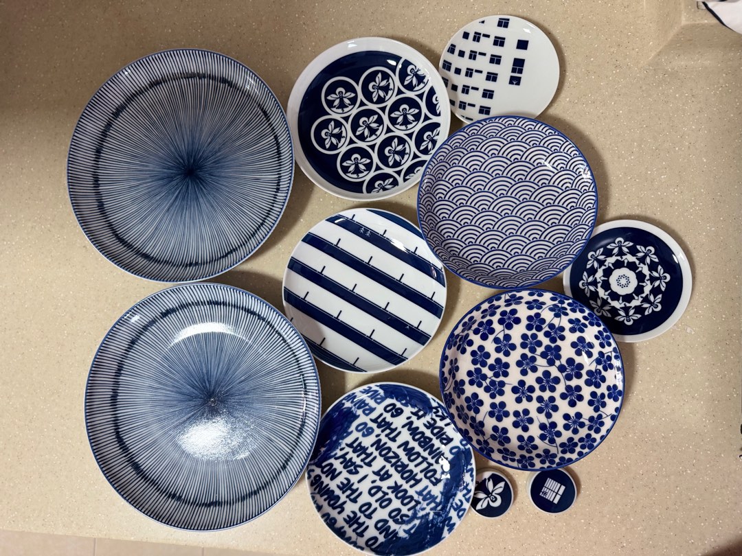 ALl assorted Plates, Furniture & Home Living, Kitchenware & Tableware ...