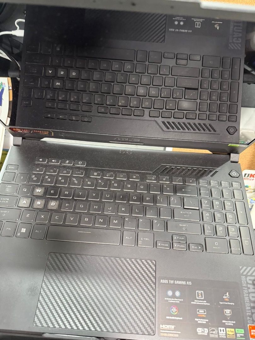 Asus TUF Gaming - Ryzen 9 - RTX 4070 (Category: Laptops & Notebooks) located in Caloocan City. Submitted by smichaelkarl (Listing ID 1372356249, Image 2). Description: ASUS TUF Gaming Ryzen 9 RTX 4070 40GB RAM 512SSD Mainly used for work. Minimal Gaming. Buit-In keyboard barely used..