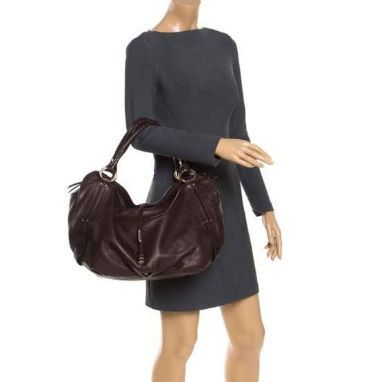 AUTHENTIC CELINE LARGE LEATHER BITTERSWEET PADLOCK TOTE / HOBO BAG (Category: Tote Bags) located in Makati City. Submitted by maximum_happiness (Listing ID 1372396442, Image 2). Description: READ, READ, READ, READ THE ITEM DESCRIPTION GUARANTEED AUTHENTIC OR FULL REFUND MORE DETAILED PICS HERE - https://jpegbay.com/gallery/009254265-.html#1 MID 2000’S PIECE SOFT AND SUPPLE GRAINED LEATHER EXTERIOR AND HANDLES – RUCHED DETAIL ON THE BASE - SILVER 