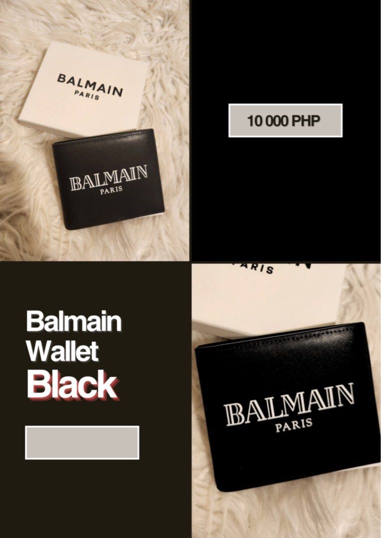 Balmain Wallet (Category: Luxury Bags & Wallets) located in Manila. Submitted by dianinidr (Listing ID 1372466039, Image 1). Description: .