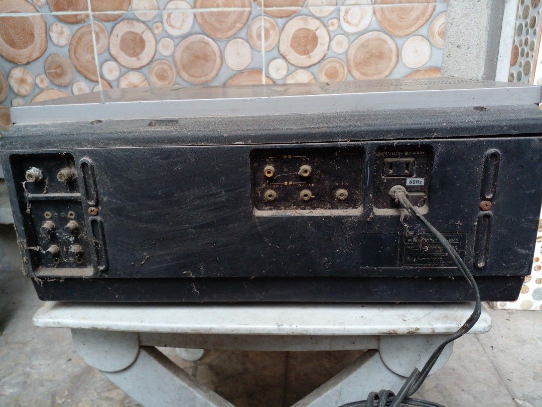 Junk Betamax&Vhs Player (Category: Blu-Ray & Media Players) located in General Santos City (Dadiangas). Submitted by someretrostuff (Listing ID 1372388569, Image 3). Description: Junk-Not Working - For Parts or REPAIR for pick-up only,not worth shipping-heavy ▪Sony Betamax - P300 ▪Toshiba VHS - P250 ▪Sanyo VHS - P250.