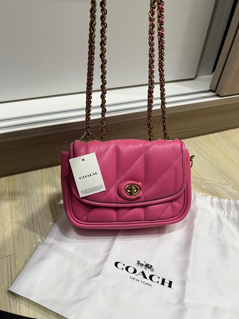 Bnew Coach Retail Madison 18 Pillow (Category: Shoulder Bags) located in Santa Rosa. Submitted by megally (Listing ID 1372391516, Image 3). Description: Bnew coach madison 18 pillow. Soft leather material like tabby Two way bag Convertible shoulder to cross body With dust bag,tag and gift receipt. May konting gasgas na unnoticeable naman that’s why i am selling low na below puhunan Mod: LBC Lalamove or grab same day Original .
