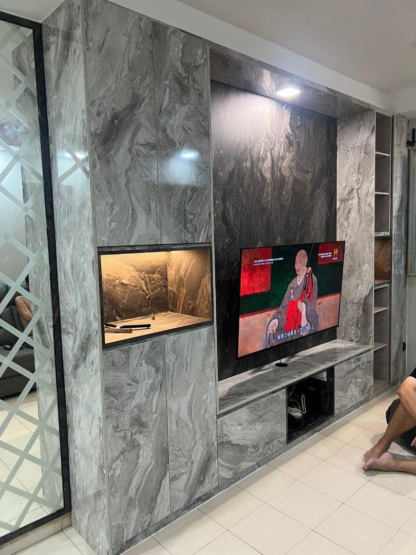 Carpentery/ Tv console customized62863077789443114