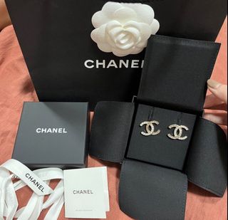 Chanel stud earring For Sale | Accessories | Carousell Singapore