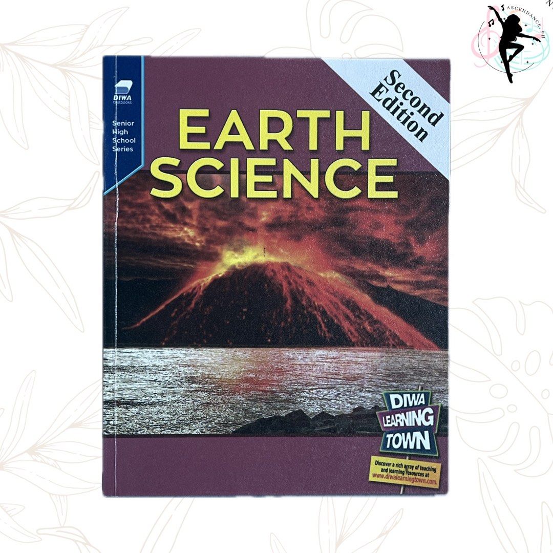 EARTH SCIENCE Second Edition (Category: Textbooks) located in Caloocan City. Submitted by ascendance.ph (Listing ID 1372379338, Image 1). Description: Publisher: DIWA • Matte plastic cover • No answered/torn pages • ALL complete, no missing pages • Barely used SRP: ₱500 - PM for more info or photos - Please ensure you are 100% decided before you check out or make an offer. - PAYMENT FIRST POLICY - 3 days reservation only! ❌ NO CANCELLATION ❌ NO R
