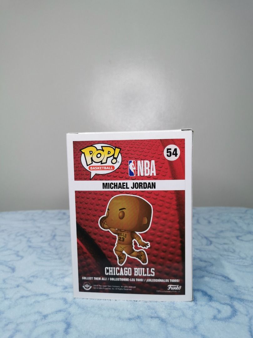 Funko Pop Basketball - Michael Jordan (Bronze) (Category: Designer & Blind Box Toys) located in Bamban. Submitted by kiyokerface (Listing ID 1372408844, Image 3). Description: Feel free to reach out for more photos and ask questions regarding the item's condition. All sales are final - no returns, refunds, or exchanges. .