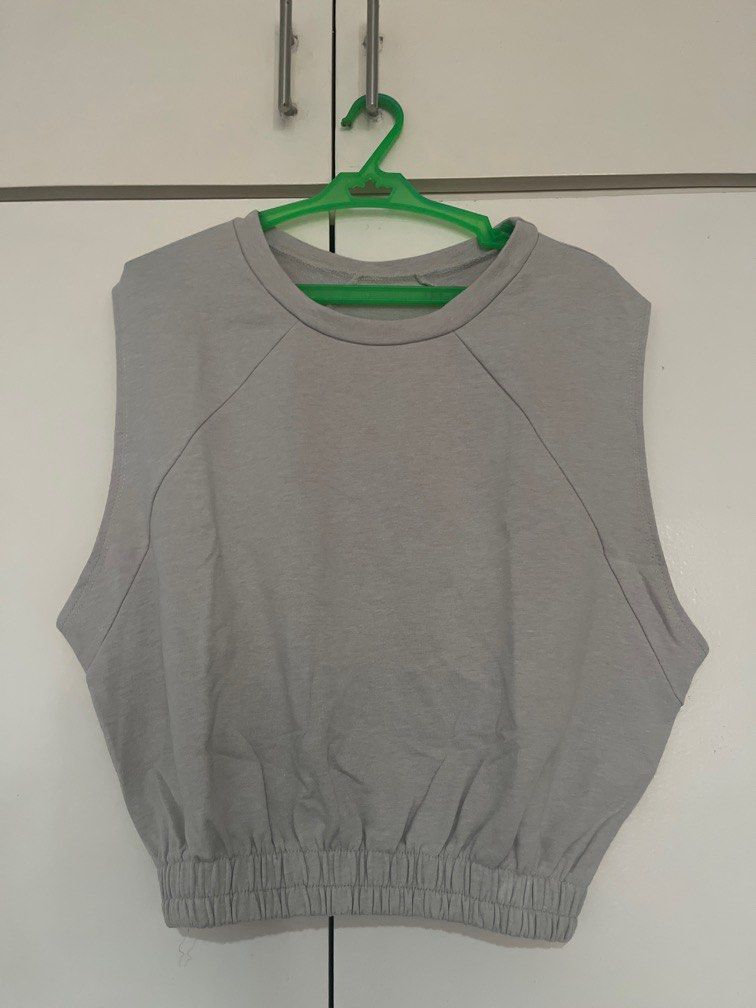 Gray-ish coords (top-skirt) (Category: Sets or Coordinates) located in Paranaque City. Submitted by msgvill (Listing ID 1372302666, Image 1). Description: Very comfy to wear Size S-M.