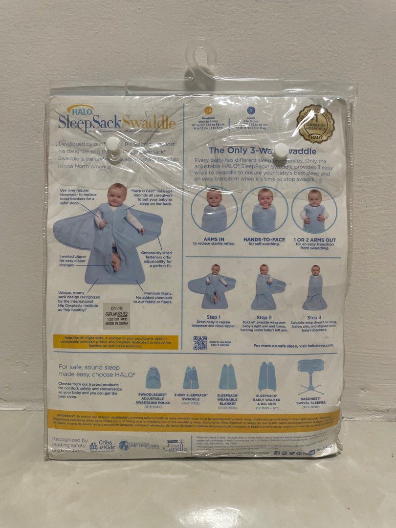 Halo Sleepsack Swaddle (Category: Other Baby Bathing & Changing Needs) located in Manila. Submitted by i-sell-for-you (Listing ID 1372440741, Image 2). Description: Selling Halo Sleepsack Swaddle SRP - Php 1,700 For pick-up, meet-up (very select places only), or delivery. COD is ok too. For delivery or COD, buyer books and shoulders the service fee. Items are priced below (most of the time way below) SRP already. Please be considerate when asking