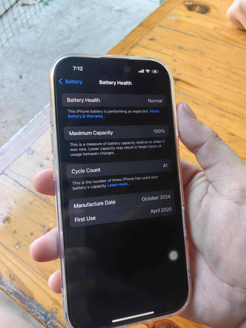 iPhone 16pro 128gb FU 2months old (Category: iPhone 16 Series) located in Pasay City. Submitted by vonigop (Listing ID 1372276737, Image 2). Description: Price is negotiable iPhone 16pro with warranty till 4/16/2026 Complete accessories Pasay/Parañaque loc .
