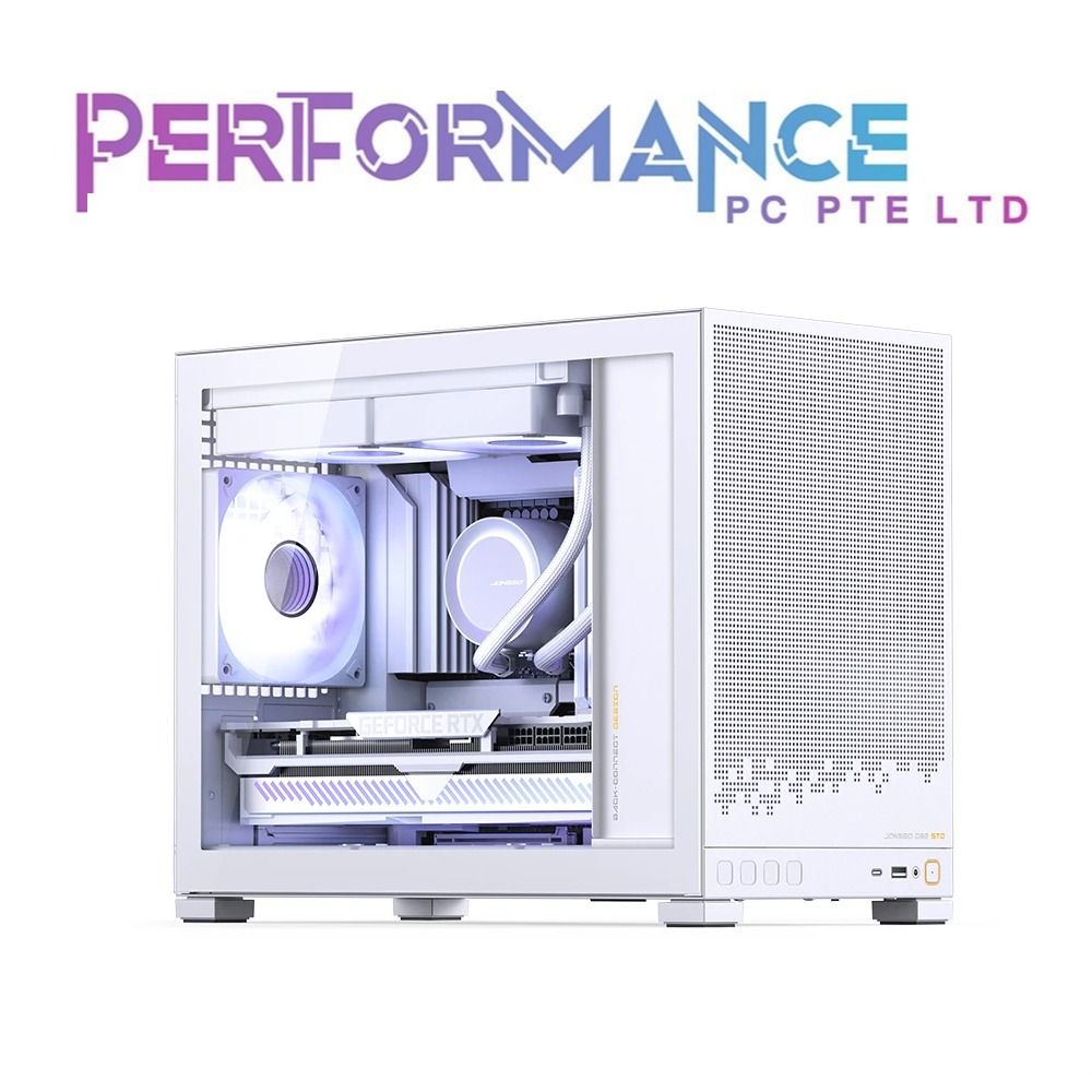 JONSBO D32 STD BLACK/WHITE CASE (1 YEAR WARRANTY BY TECH DYNAMIC PTE LTD) (Category: Computer Parts) located in Singapore. Submitted by performance.pc.pte.ltd (Listing ID 1372341495, Image 3). Description: Black : $60 White : $60 PRO BLACK : $79 PRO WHITE : $79 Please chat on Carousell to check stocks availability and quote respective listing at the store to purchase the carousell listed price. STORE PICK UP AT: Performance PC Pte Ltd SIM LIM SQU