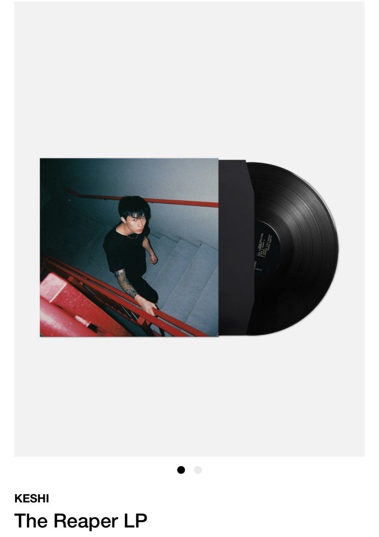 Keshi The Reaper LP Vinyl, 興趣及遊戲, 音樂、樂器& 配件, 音樂與媒體- 黑膠碟- Carousell