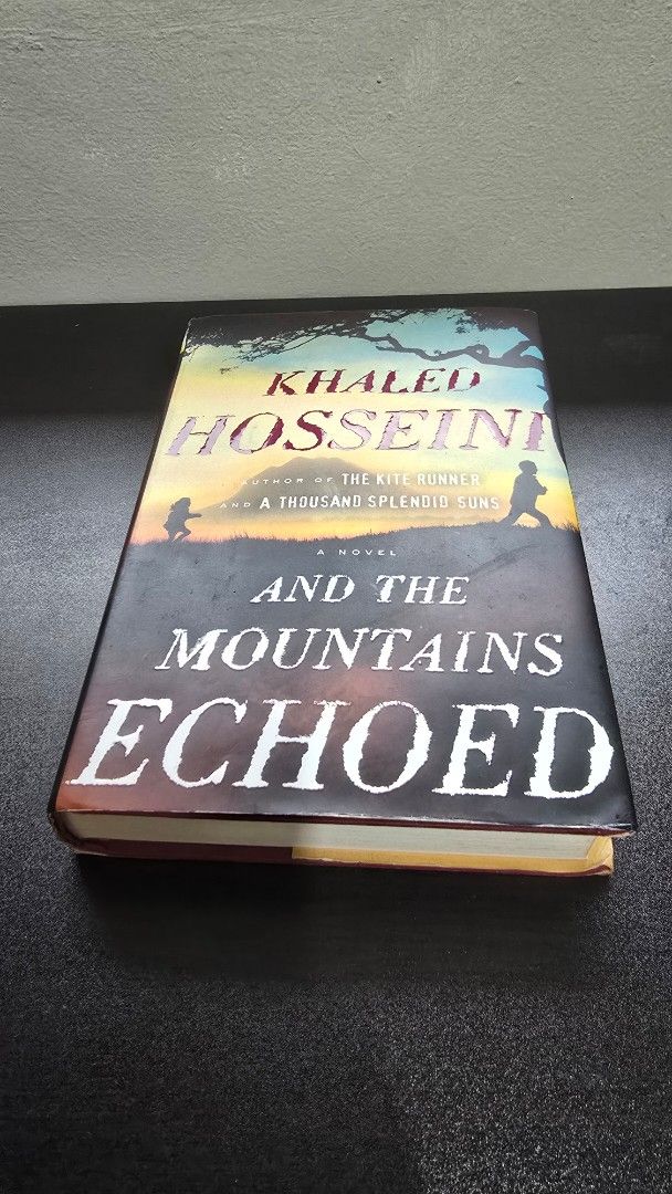 KHALED HOSSEINI - AND THE MOUNTAINS ECHOED HB (Category: Storybooks) located in Cebu City. Submitted by yan.virtually (Listing ID 1372320641, Image 1). Description: KHALED HOSSEINI - AND THE MOUNTAINS ECHOED HB Printed in USA. Price - 780 Payment first MOP via GCash Ship via jnt Location: Cebu City.