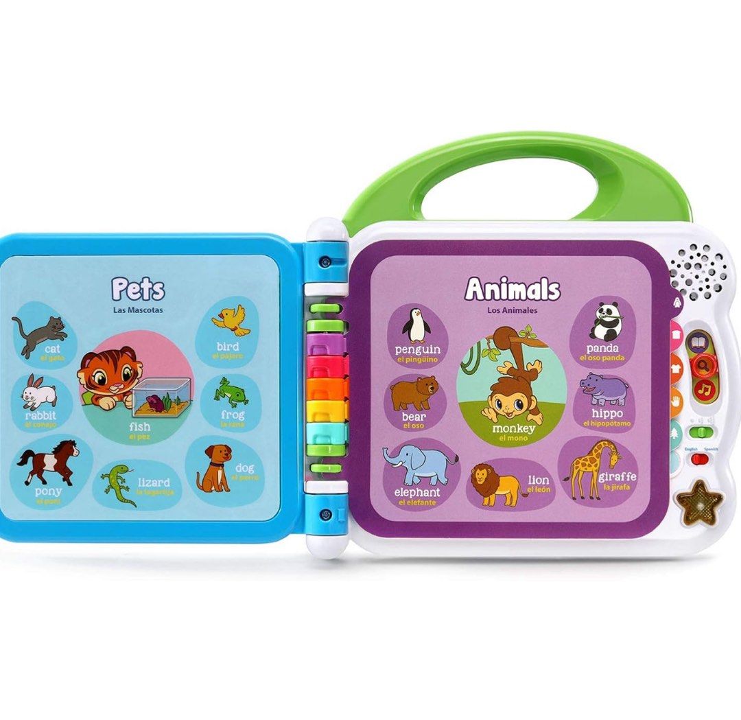 LeapFrog 80-601540 Learning Friends 100 Words Book, Green, Babies ...