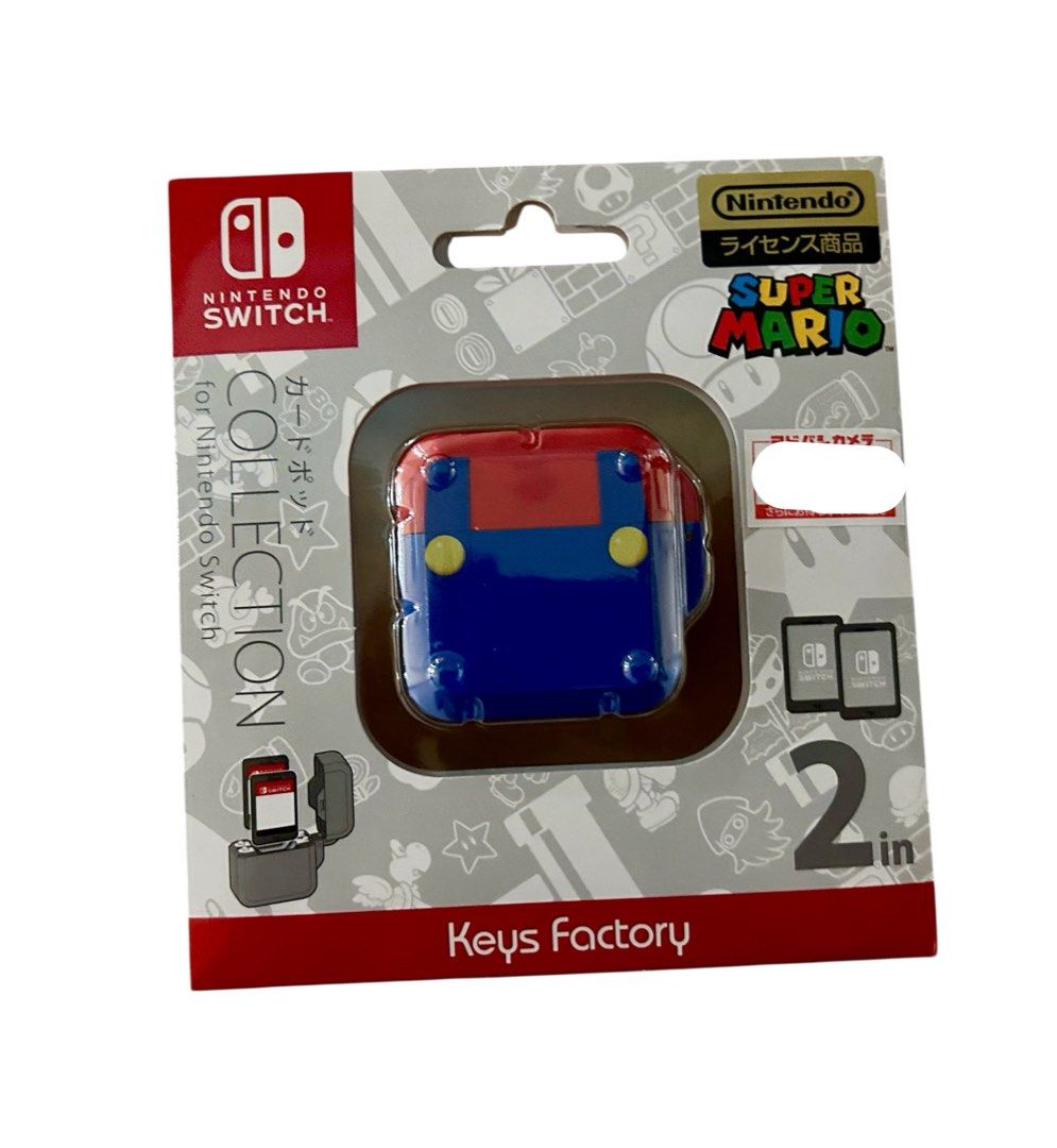 Limited: Nintendo Mario Switch Game Case (Category: Cases & Covers) located in Manila. Submitted by luxurybrandsonly (Listing ID 1372390322, Image 1). Description: 🎮 LIMITED MARIO CASE DROP! 🍄 Compact. Iconic. A total must-have. This Mario Nintendo Switch Case fits games – perfect for quick plays on the go! 🔥 ✨ Holds 2 game cartridges ✨ Pocket-sized and durable ✨ Fun Mario design – collector-worthy! 🚨 Stocks are super limited – ’di pwede ma-l