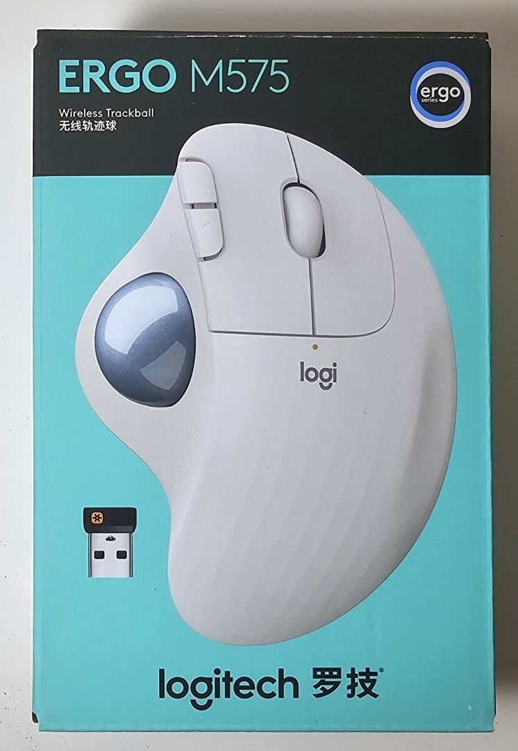 LOGITECH ERGO M575 wireless trackball mouse63205307609219113