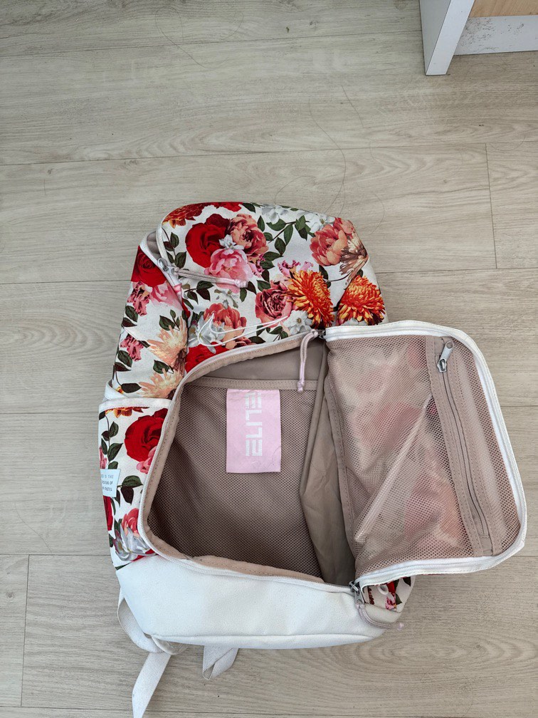 nike elite pro backpack floral