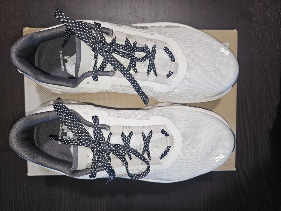 ON Cloud Monster Women's 6.5 (Category: Sneakers) located in Taguig. Submitted by mgfa24 (Listing ID 1372405717, Image 1). Description: Brand New ON cloud monster women's. Size 6.5. Rfs. Extra pair Meet up in bgc or shipping shouldered by buyer..