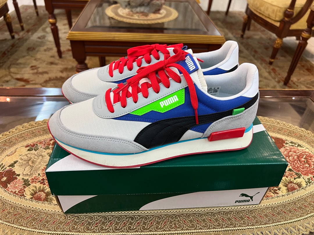Puma Future Rider Ride On Dazzling Blue, Men's Fashion, Footwear ...