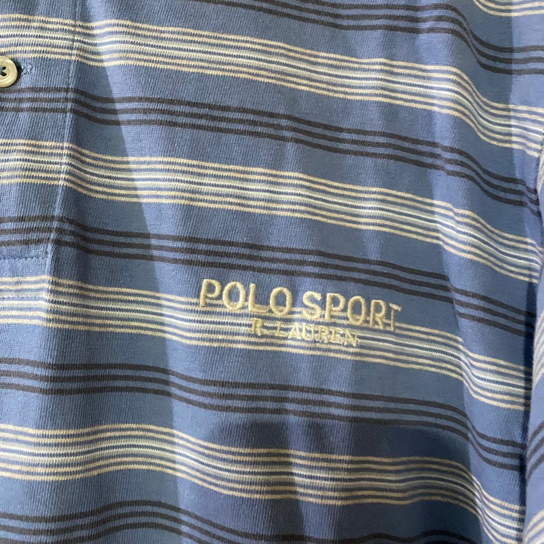 Ralph Lauren Polo Sport (Category: Tshirts & Polo Shirts ) located in Quezon City. Submitted by 9abriel (Listing ID 1372343883, Image 2). Description: Ralph Lauren Polo Sport Length: 27 inches Width: 21 inches Size on Tag: Medium .
